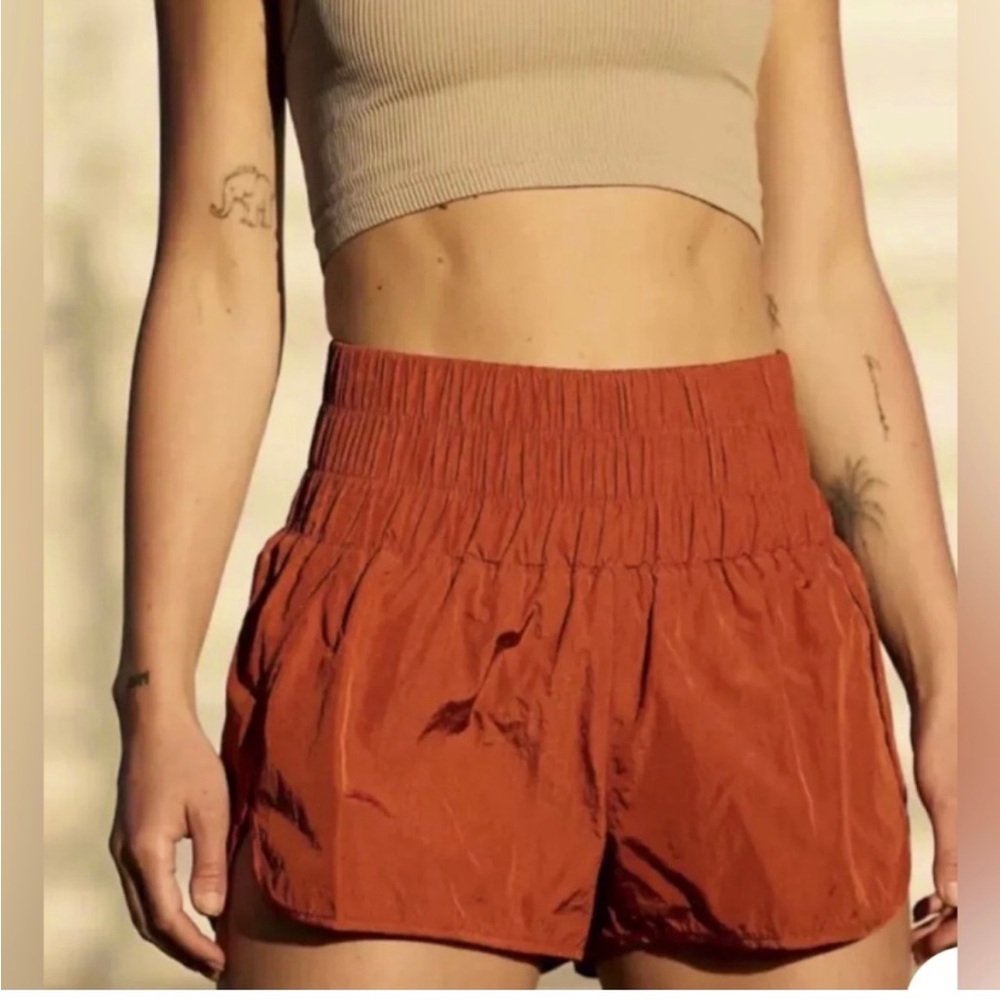 Free People Movement The Way Home shorts orange Size S
